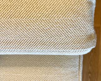 Detail of sofa upholstery