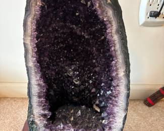 30+LBS AMETHYST CATHEDRAL GEODE