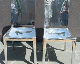 Pair of Hudson chairs by Philippe Starck, sold 2x the money