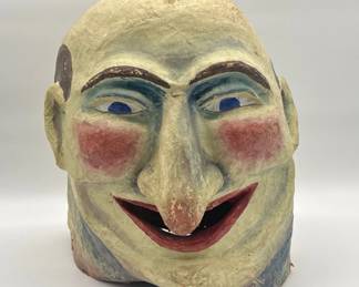 Vintage Mardi Gras head