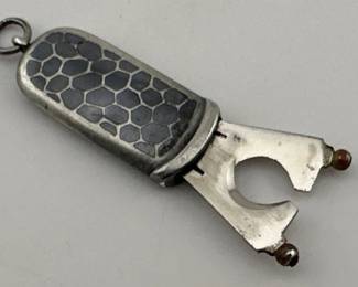 Sterling cigar cutter
