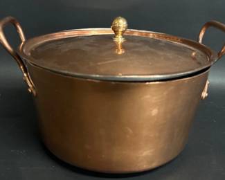 Copper Dutch oven