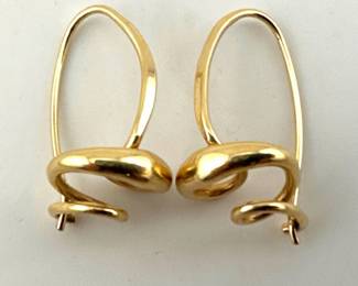 14kt Ed Levin earrings