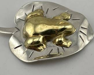 Sterling Mexican brooch