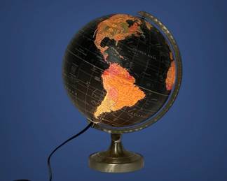 Lighted globe
