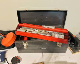 Vintage Craftsman Metal Tool Box