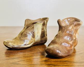 Vintage Ceramic Novelty Shoes