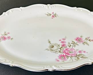 Tieschenreuth Picardy Oval Serving Platter 1969