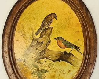 Mid-century bird wall hanging