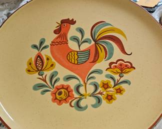 Reveille Rooster Dishes