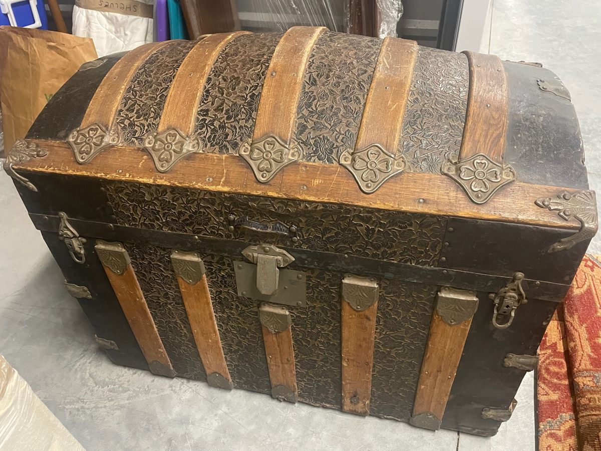 antique trunk