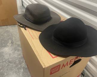 western and straw hats