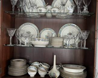 crystal and china for sale