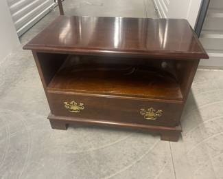 Amana colonies end table/tv table
