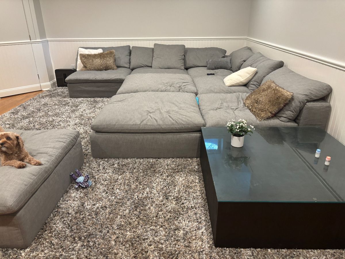 Restoration Hardware “cloud sofa”
