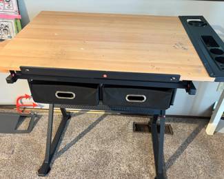 Double Drawer Drafting Table