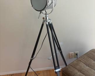 Tripod Spotlight Floor Lamp