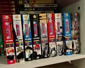 Bleach Manga Books by Tite Kubo