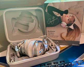 Brookstone Ariana Grande Wireless Cat Ear Headphones 