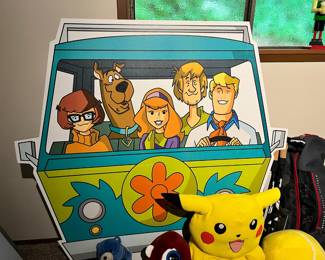 Scooby Doo Mystery Machine Van Cardboard Cutout 