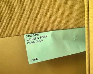 Paine-Dijon Lauren Sofa 