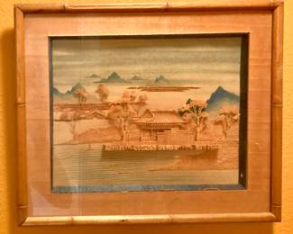 Framed Cork Shadowbox Diorama
