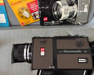 Gaf Anscomatic Super 8 Movie Camera – ST/100