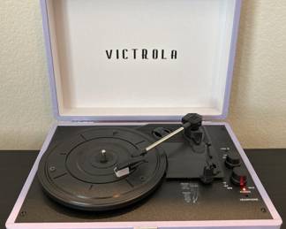 Victorla 3-Speed Bluetooth Portable Record Player