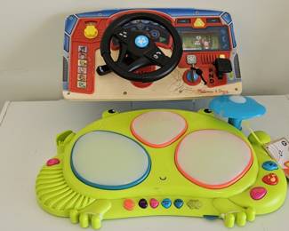 Ribbit-Tat-Tat Frog Drum & Melissa & Doug Driving