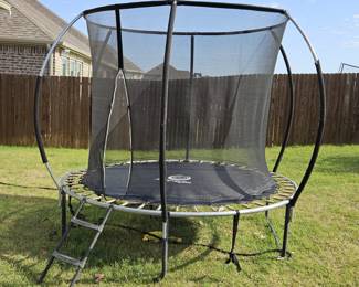 Jumpzylla 8ft Diameter Trampoline w/ Safety Net