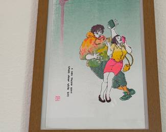 Zack John Lee Original Art Print