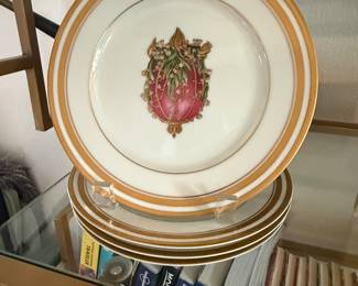 Faberge plate set