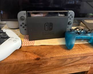 Nintendo Switch console plus controllers