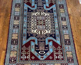 HandKnotted Caucasian Style Wool Rug