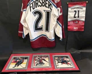 Colorado Avalanche Peter Forsberg 21 Collectible Memorabilia