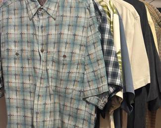 10 Mens Short Sleeve Polos Size L