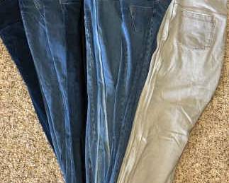 Womens PullOn Jeggings Stretch Jeans L XL