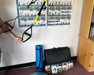 Complete TRX Suspension Training Fitness Set Straps, BOSU, DVDs More
