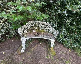 Iron bench