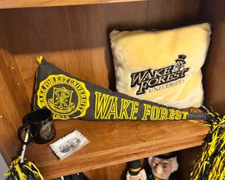 Vintage wake forest items