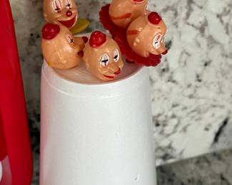 Vintage cake toppers