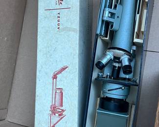 Vintage microscope
