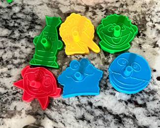 Vintage Sesame Street cookie cutters