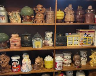 Amazing cookie jar collection