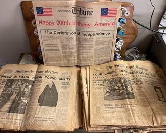 Old Mishawaka and SB Tribune papers