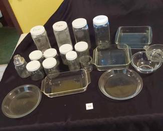Miscellaneous Glass Storage And Bakeware