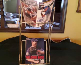 Royals Memorabilia And Magazine Rack