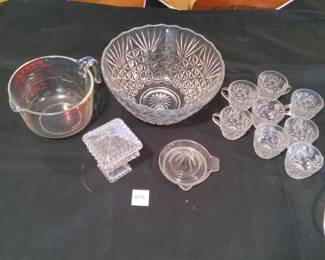 Glassware Lot