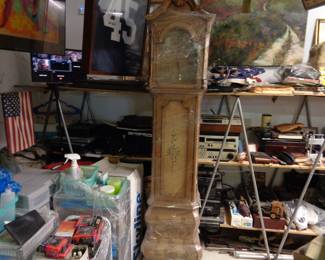 VINTAGE GRANDFATHER CLOCK