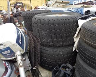 NEW TRACTOR TRUFF TIRES & RIMS